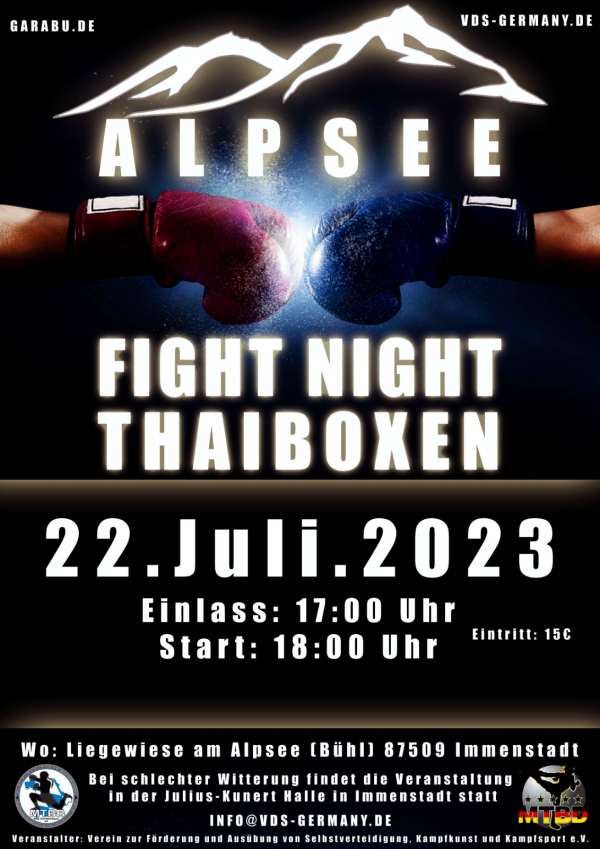 Fight Night Thaiboxen Immenstadt